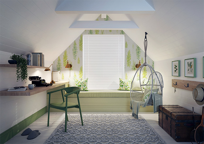 Cotswold, Ghost White - Motorised Venetian Blind - Image 7